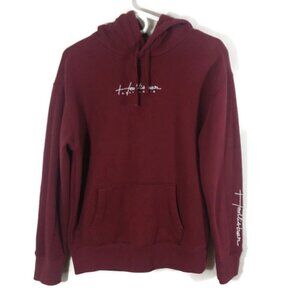 Hollister Mens Must Have Collection Hoodie Sweatshirt Red Size S